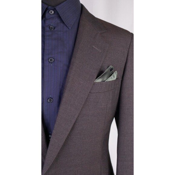 Hart Schaffner Marx Mens Sport Coat Silverwoods Jacket Brown Solid Size 42R - Picture 3 of 14